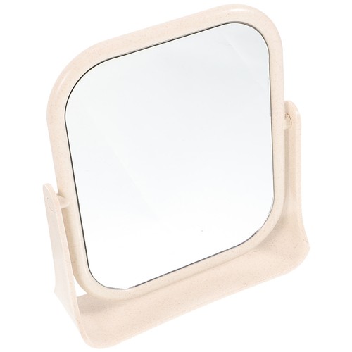 Desktop makeup mirror - mirror, double