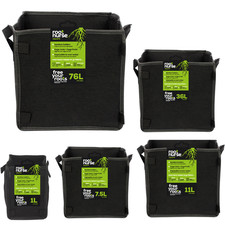Square Fabric Plant Pots 1L–76L – Root Nurse Grow Bags for Garden & Hydroponics