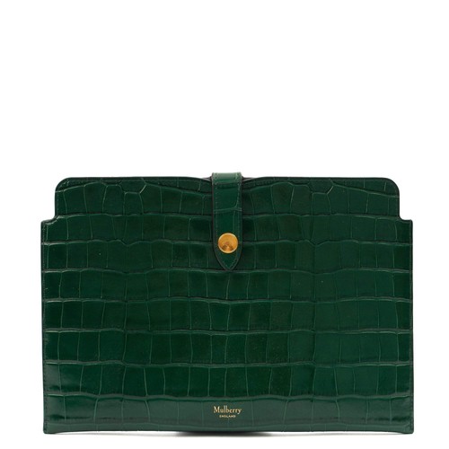 Mulberry clutch studded pouch - mulberry,