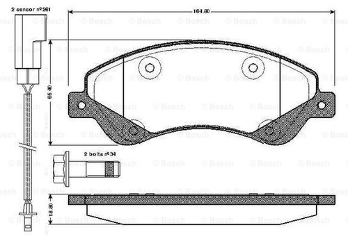 987 481 b55 bosch - 987, brake