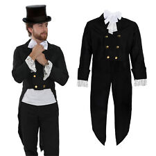 RICH VICTORIAN MAN CHRISTMAS CAROLLER DICKENSIAN GENTLEMAN FANCY DRESS COSTUME