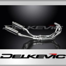 YAMAHA XJ600 DIVERSION 1992-04 FULL EXHAUST 200mm STAINLESS ROUND SILENCERS