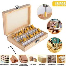 1/4" Router Bit Sets TCT Shank