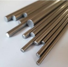 Bar Brass Aluminium Mild Stainless Steel Metal Round Rod 3 4 5 6 8 10 12mm