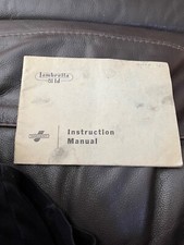 Lambretta 150 1d Instruction