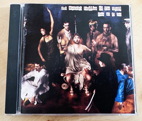 Jah wobble hand signed - signed, cd