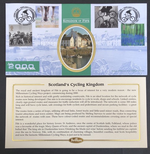 2000 benham fdc stone - 2000, &