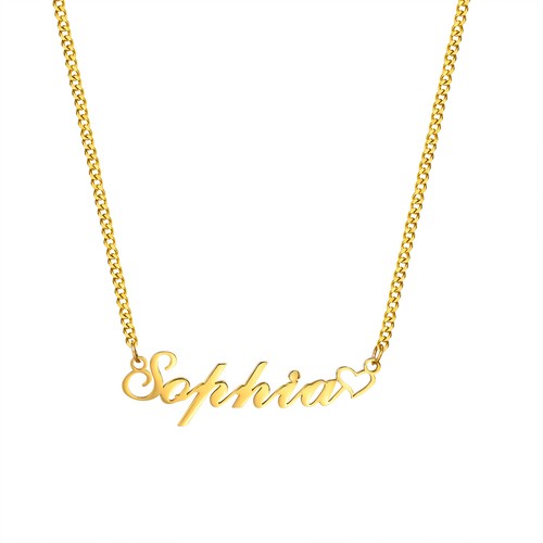 Personalised name necklace - personalised,