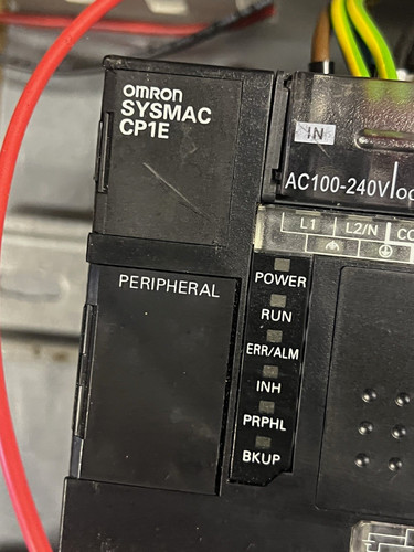 Omron sysmac cp1e plc - omron,