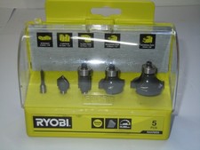 Ryobi 5 Piece 6mm Shank Router