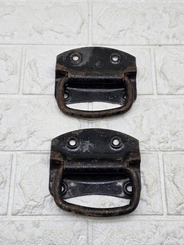 Pair original 1920s steel - pair,