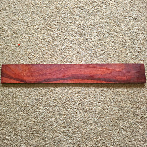 Planed padauk wood plank - planed,