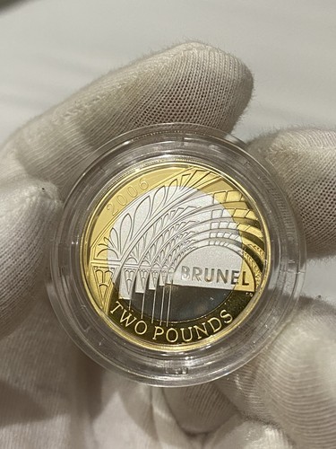 2006 piedfort brunel silver - 2006,