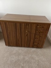 Horn Sewing Machine Cabinet