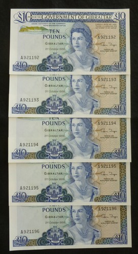 Gibraltar ten pounds - gibraltar,