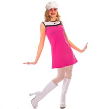 60s 70s Mod Girl Costume