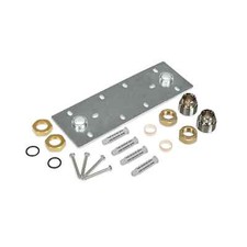 Shower Fixing Plate Kit for Fast Secure Installation of Shower Bar Mixer