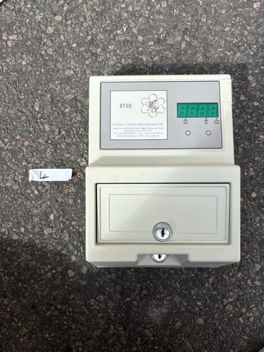 Et30 grey coin operated - coin, timer