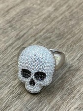 14k Silver Gold Finish 2.10 Ct