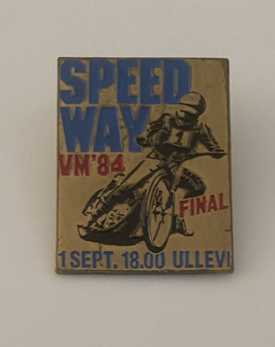 World speedway badge ullevi - world,