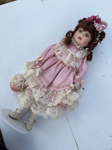 Porcelain doll - porcelain,