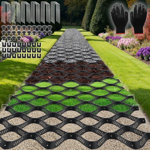 Gravel stabilizer grid 50ft - grid,