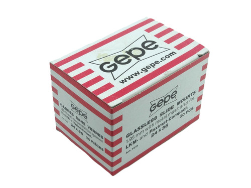 Gepe 24x36mm glassless slide - glassless,