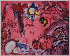 Marc CHAGALL: The Song Of Songs V - Lithograph