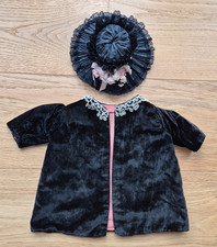 Antique/Vintage Coat and Hat for Teddy Bear or Doll