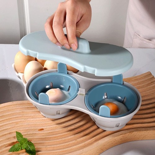 Microwave double cup eggs - cup,