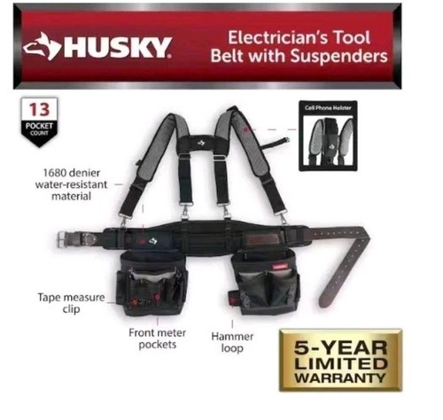 Husky bag electricians heavy - husky,