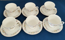 Mayfair Fine Bone China Tea Set - Alpine Flowers - Made in Staffordshire England