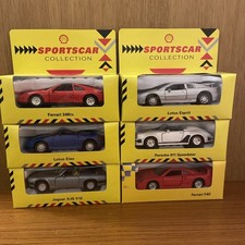 6 x Shell Sportscar Collection