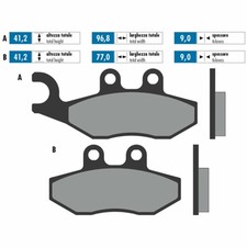 Polini sintered brake pads for - polini,
