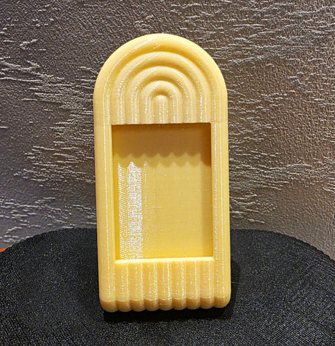 Printed yellow arch photo - printed,