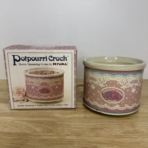 Vintage rival potpourri crock - vintage,