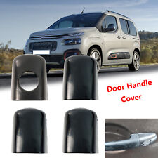4X Door Handle End Cover Cap Trim Set For Citroen Berlingo C3 C4 Picasso 9101GE