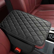 Black Car Armrest Box Cushion