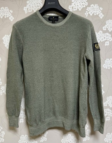 Belstaff wool jumper green - in,