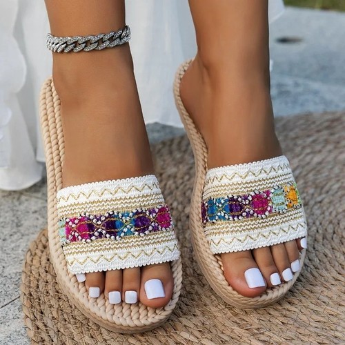Womens sliders slippers slip - womens,