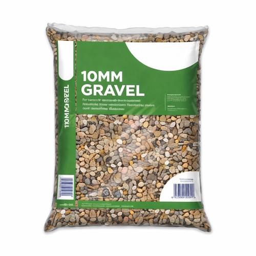10mm pea shingle gravel 25kg - 10mm,