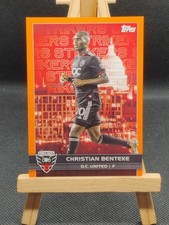 Christian Benteke 2023 TOPPS MLS Chrome #BCS-19 Big City Strikers Orange /25 