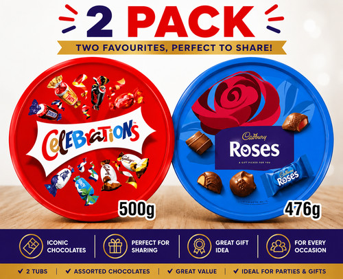 Cadbury roses celebrations - roses, &
