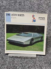Vintage 1980 Aston Martin Bulldog High Performance British Sports Car Classic Ca