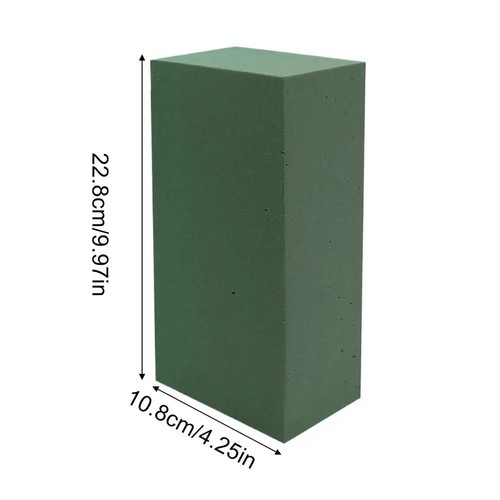 Flower foam green - flower, square