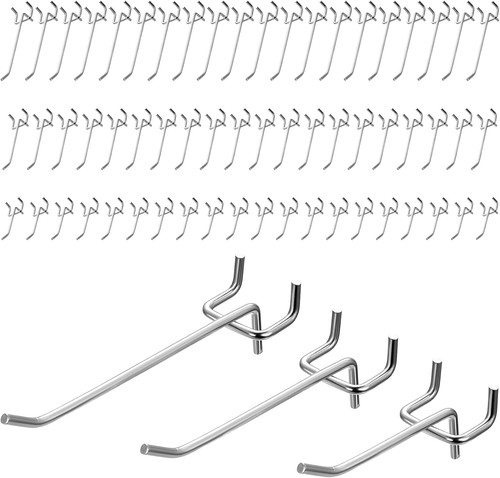 Pcs garage pegboard hooks - 60,