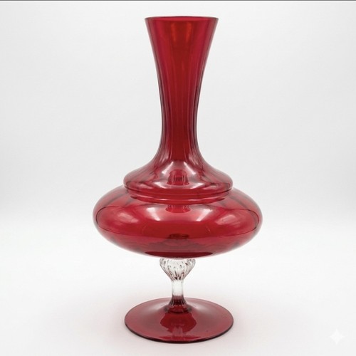 Large empoli blown glass - empoli,