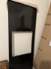 Solid Black Granite Worktop with hob cut out, plus 4 upstands