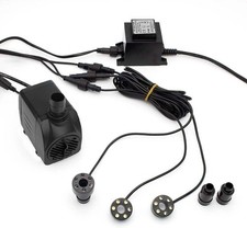 Forever Speed Submersible Water Pump 1500l/h Fountain Lighting White RRP £44