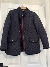 Joules Women's Navy Blue Jacket Size 14